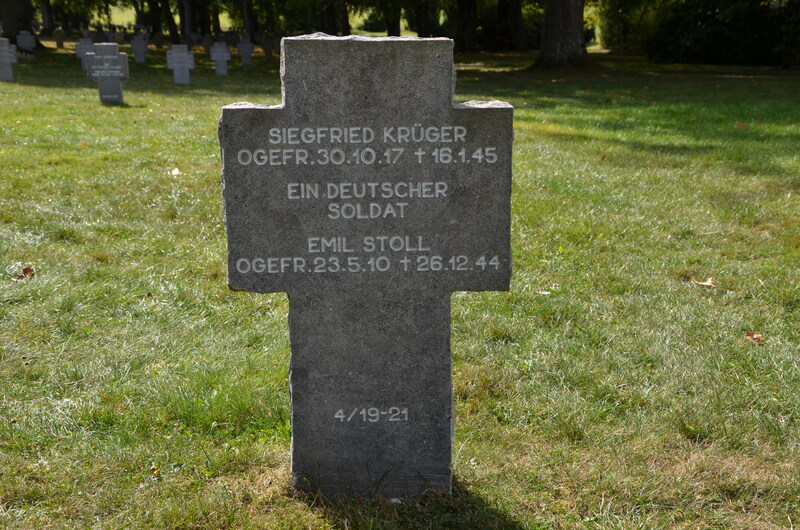 Cementerio de Guerra Alemán de Recogne. Bélgica. 