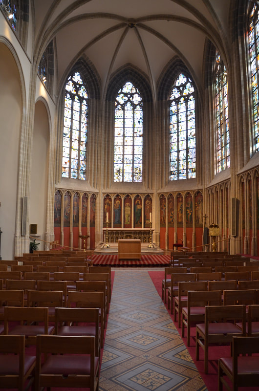 Kościół Najświętszej Marii Panny w Kortrijk. Belgia. 