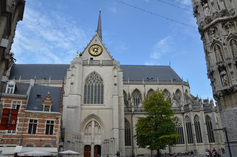 Iglesia Peter en Lovaina. Bélgica. 