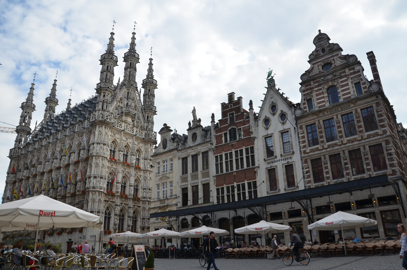 La ciudad de Lovaina en Bélgica. 