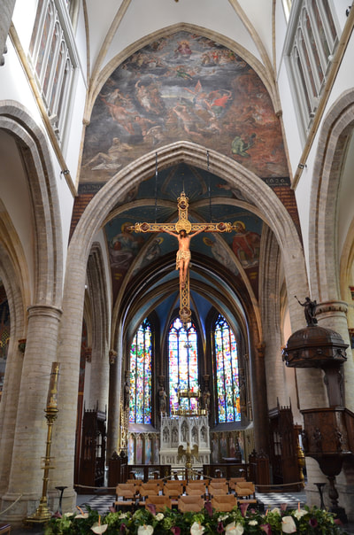 Kościół Najświętszej Marii Panny w Sint-Truiden. Belgia. 