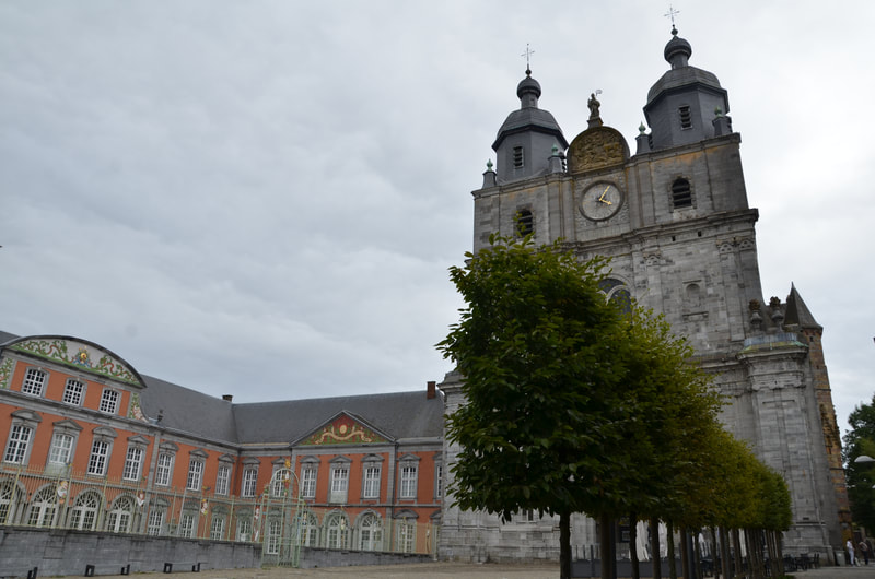 Bazylika św. Huberta w mieście Saint-Hubert. Belgia. 