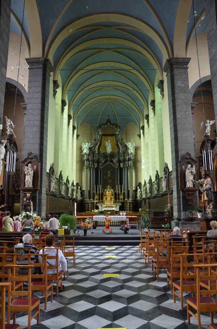 Kościół św. Mikołaja w Liege. Belgia.