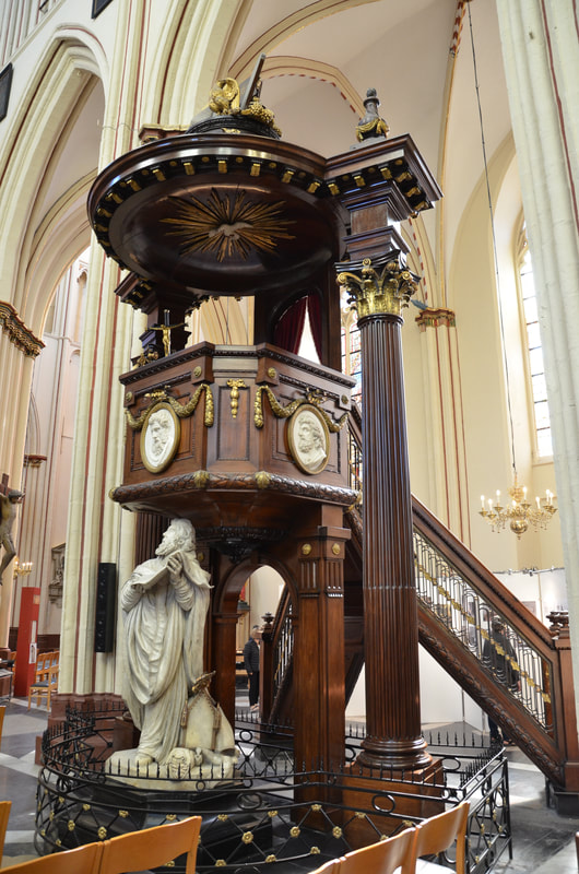 Katedra św. Salwatora w Brugii. Belgia. 
