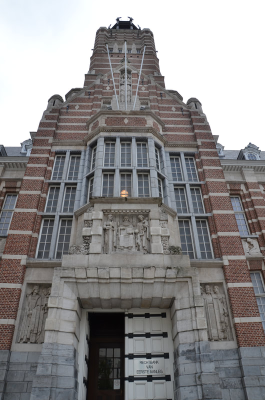 Palacio de justicia en Dendermonde. Bélgica. 