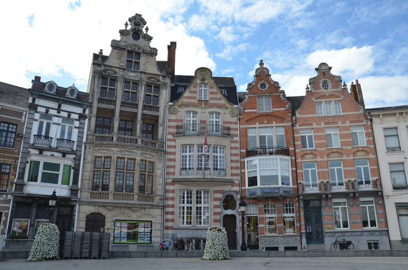 El mercado de Dendermonde. Bélgica. 