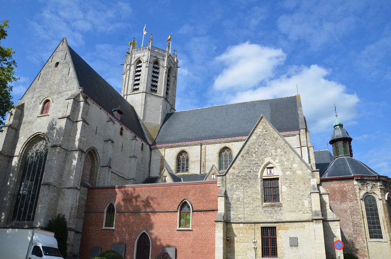Iglesia de Nuestra Señora en Dendermonde. Bélgica. 