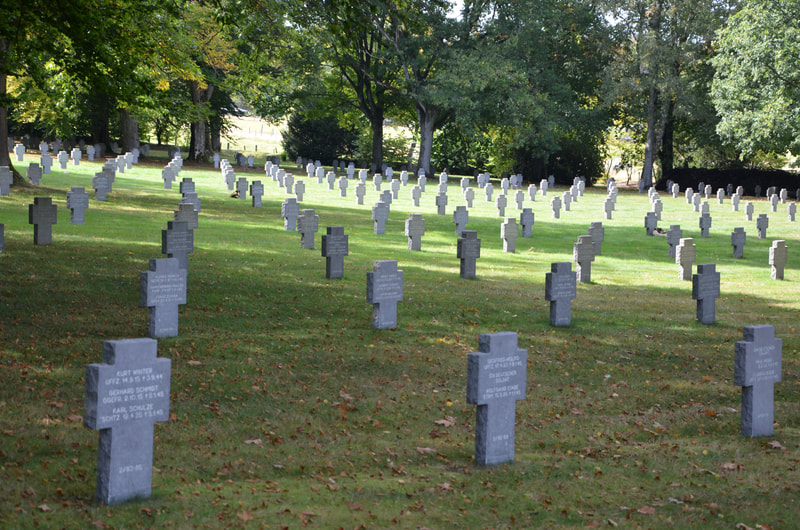 Cementerio de Guerra Alemán de Recogne. Bélgica. 