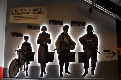 Museo de la Guerra de Bastogne en Bastogne. Bélgica.