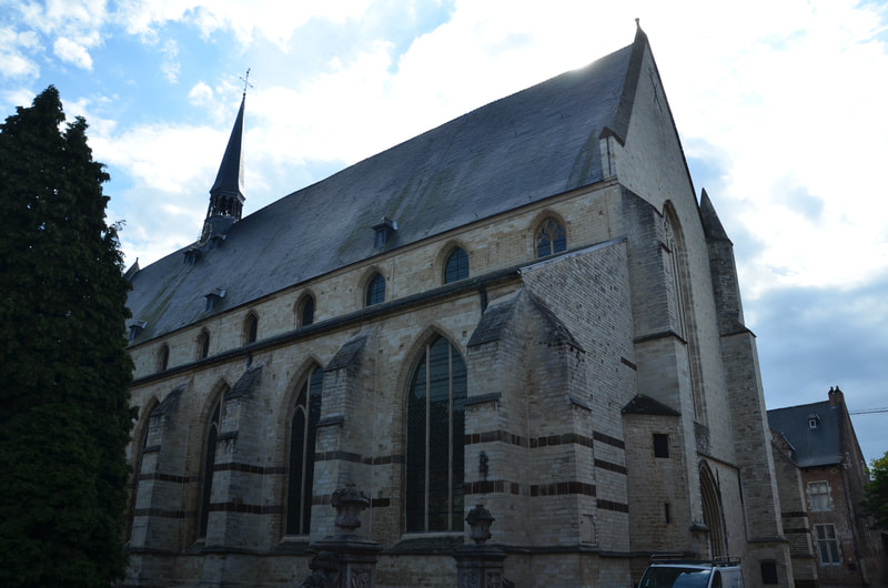 Iglesia Juan el Bautista en grande  beaterio tu, en Lovaina. Bélgica. 