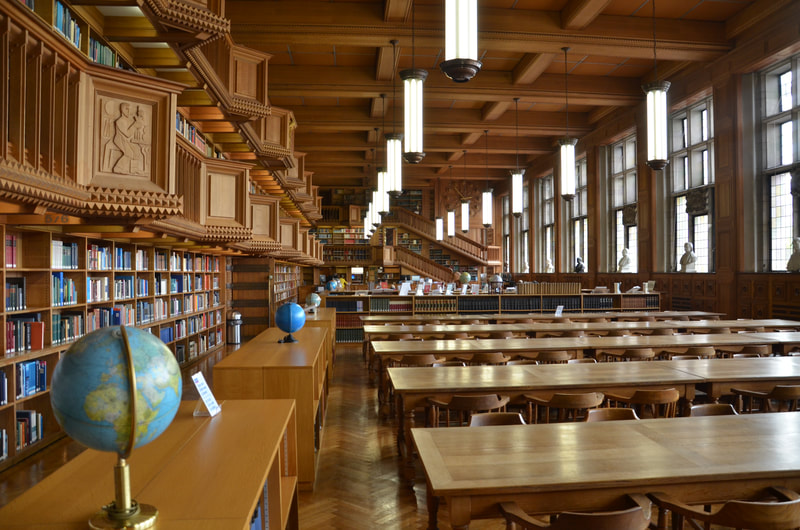 Biblioteca de la Universidad de Lovaina. Bélgica. 