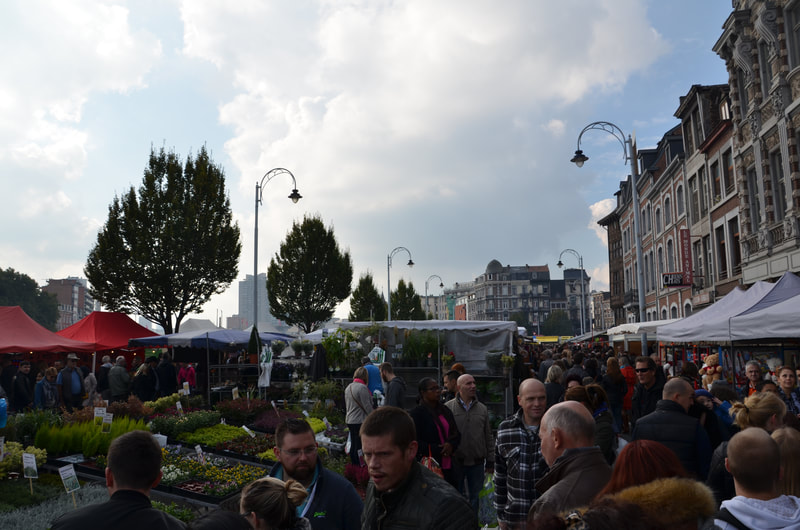 Mercado de La Batte en Lieja