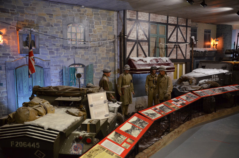 Museo de la Batalla de las Ardenas en La Roche en Ardenne. Bélgica.  