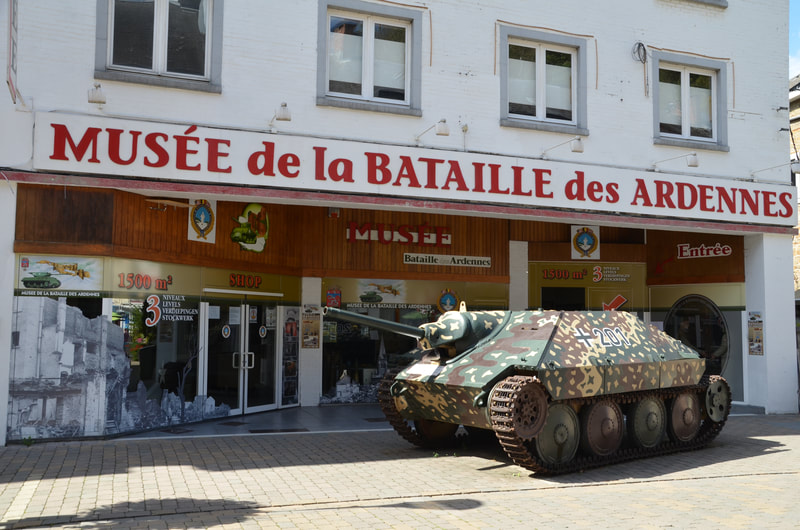 Muzeum of the Battle of the Bulge w La Roche en Ardenne. Belgia.  