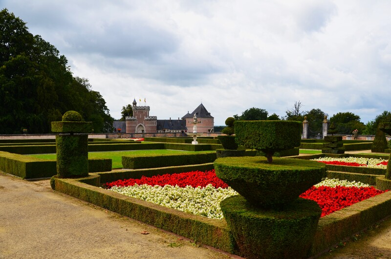 Gaasbeek Castle in Belgium.
Zamek Gaasbeek w Belgii. 