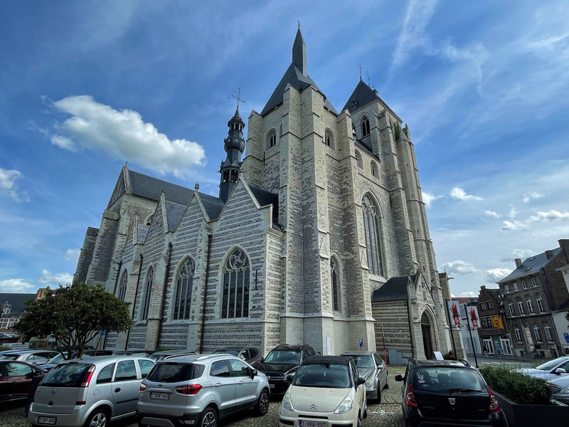 Iglesia de San Leonardo en Zoutleeuw en Bélgica. 